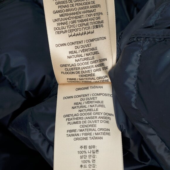 Burberry Brit Mitchson Navy Blue Down-Filled Puffer Jacket - Picture 12 of 16